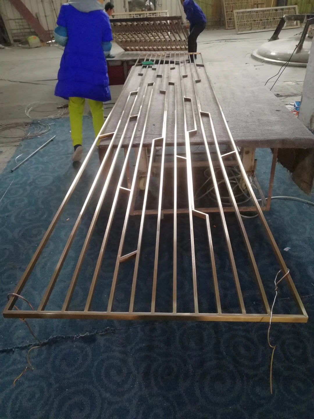 不锈钢酒店艺术装饰